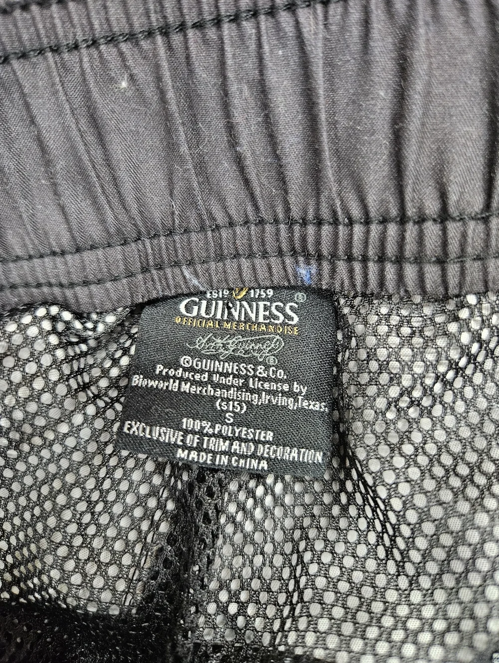 Guinness Swim Trunks Swimsuit Small Beer